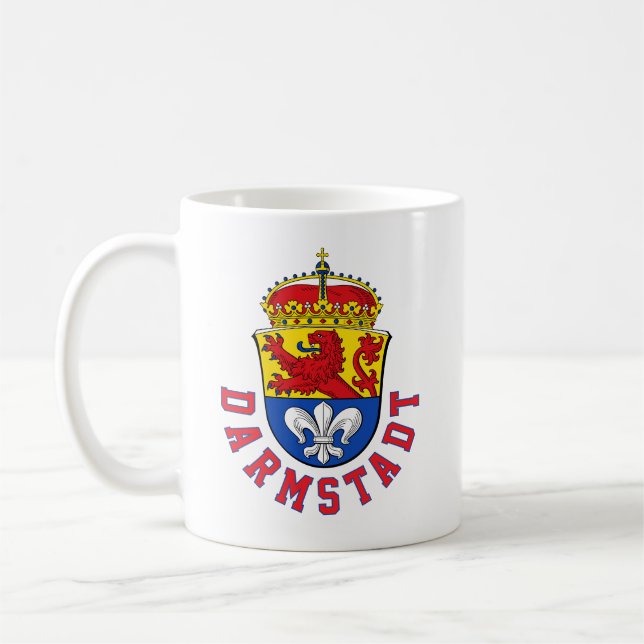 Caneca De Café Bandeira de Darmestádio, Alemanha (Esquerda)