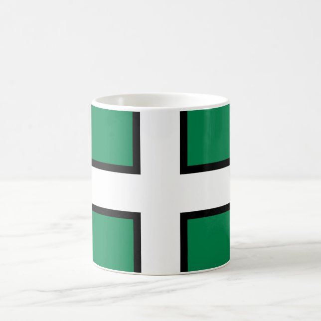 Caneca De Café Bandeira de Devon (distrito do Reino Unido) (Centro)
