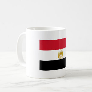 Caneca De Café Bandeira de Egipto