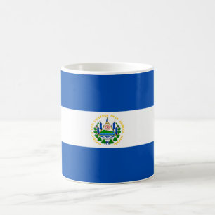Caneca De Café Bandeira de El Salvador
