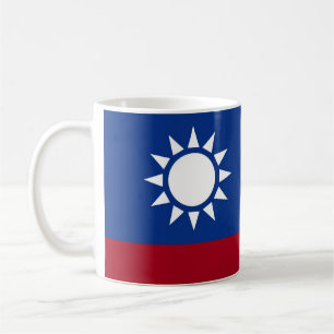 Caneca De Café Bandeira de Formosa a República da China