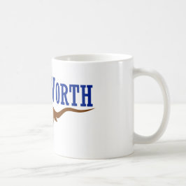 Caneca De Café Bandeira de Fort Worth Texas
