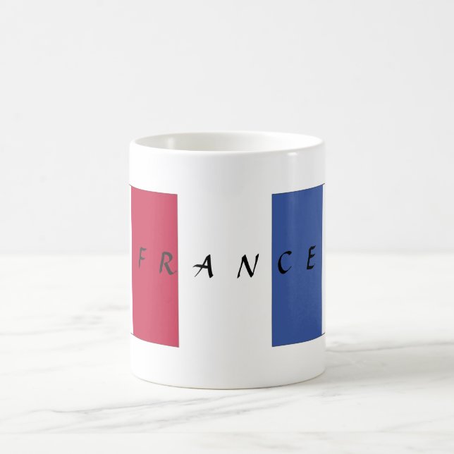 Caneca De Café Bandeira de France Mug (Centro)