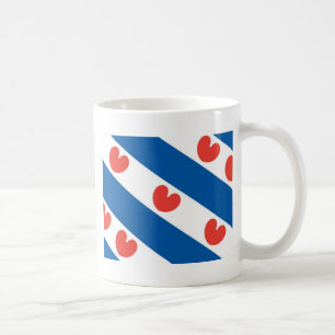 Caneca De Café Bandeira de Friesland
