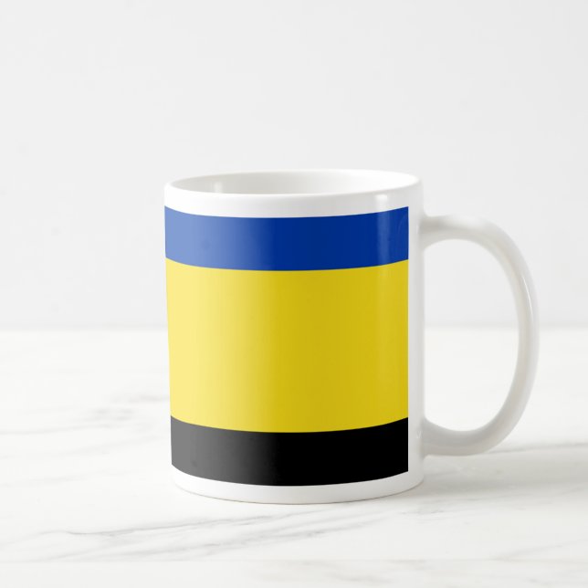 Caneca De Café Bandeira de Gelderland (Direita)