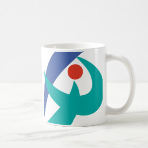 Caneca De Café Bandeira de Iga, Mie, Japão