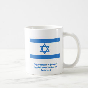 Caneca De Café Bandeira de Israel,