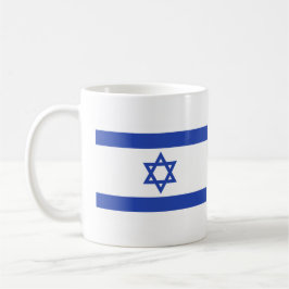 Caneca De Café Bandeira de Israel