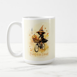 Caneca De Café Bandeira de Jardim da Pequena Bruxa Caprichosa