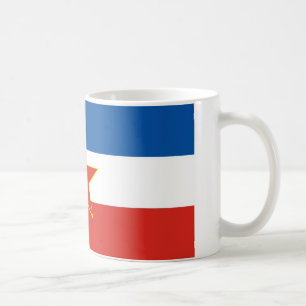 Caneca De Café bandeira de Jugoslávia