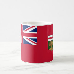 Caneca De Café Bandeira de Manitoba