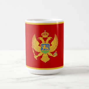 Caneca De Café bandeira de Montenegro
