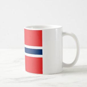 Caneca De Café Bandeira de Noruega