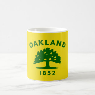 Caneca De Café Bandeira de Oakland, Califórnia