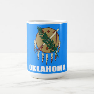 Caneca De Café Bandeira de Oklahoma