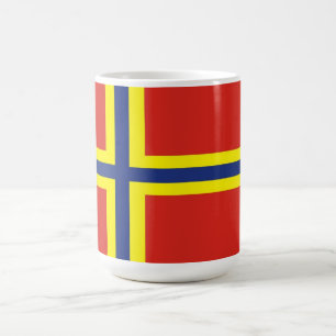Caneca De Café bandeira de país Grâ Bretanha de Orkney Reino