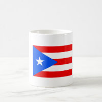Bandeira de Porto Rico Mug
