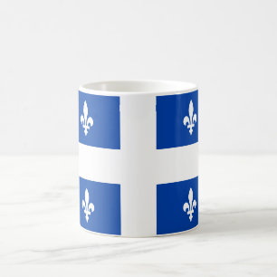 Caneca De Café Bandeira de Quebec