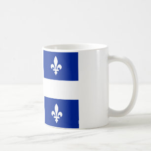 Caneca De Café Bandeira de Quebeque