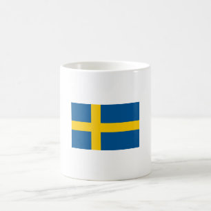 Caneca De Café Bandeira de Suecia