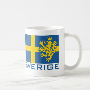 Caneca De Café Bandeira de Sverige