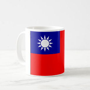 Caneca De Café Bandeira de Taiwan: República da China, Taipé Chin