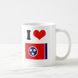 CANECA DE CAFÉ BANDEIRA DE TENNESSEE