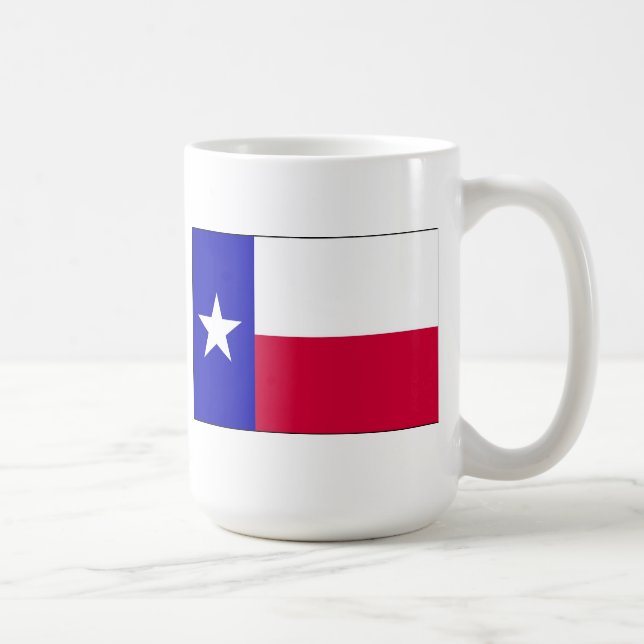 Caneca De Café Bandeira de Texas (Direita)