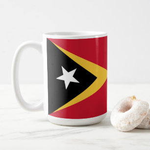 Caneca De Café bandeira de Timor Leste