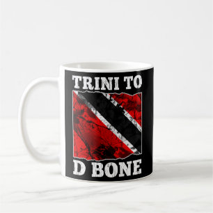 Caneca De Café Bandeira De Trinidad E Tobago - Trini Para O Osso