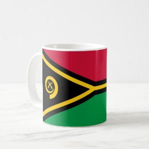 Caneca De Café Bandeira de Vanuatu