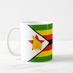 Caneca De Café Bandeira de Zimbabwe