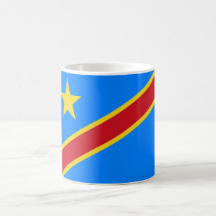Caneca De Café Bandeira Democrática da República Democrática d