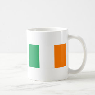 Caneca De Café Bandeira/Dia de São Patrício irlandês