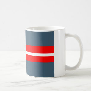 Caneca De Café Bandeira dinamarquesa da resistência