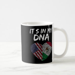 Caneca De Café Bandeira Dna EUA Americana Bandeira Mexicana Méxic