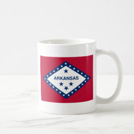 Caneca De Café Bandeira do Arkansas