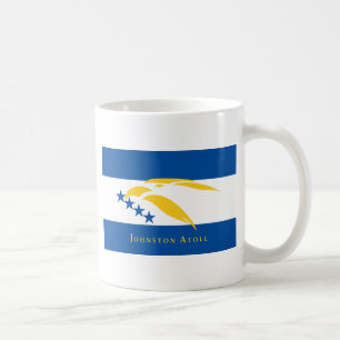 Caneca De Café Bandeira do atol de Johnston
