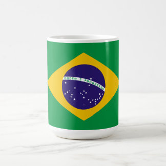 Caneca de Café Bandeira do Brasil