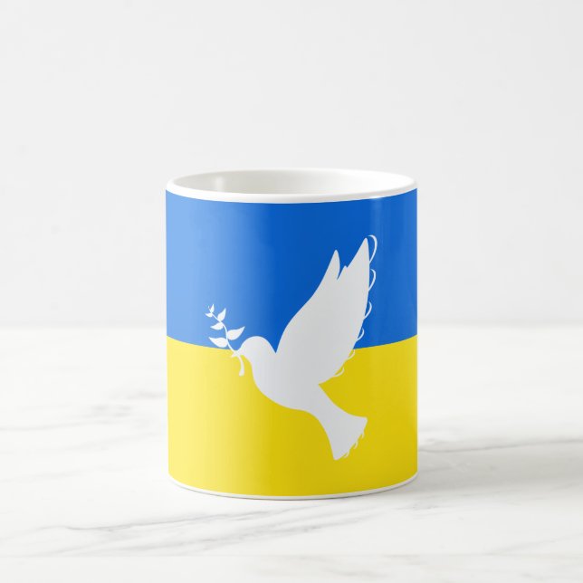 Caneca De Café Bandeira do Café da Ucrânia - Vara da Paz (Centro)