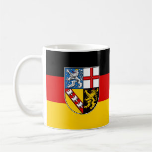 Caneca De Café Bandeira do Café Sarre Mug