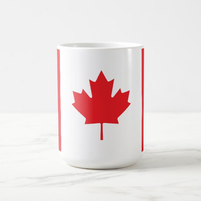 Caneca De Café Bandeira do Canadá (Centro)