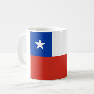 Caneca De Café Bandeira do Chile