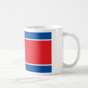 Caneca De Café Bandeira do Democratic Peoples Republic of Korea