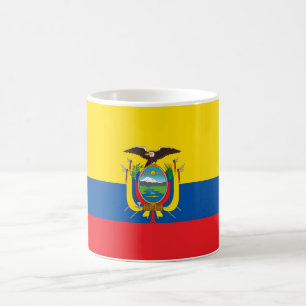 Caneca De Café Bandeira do Equador
