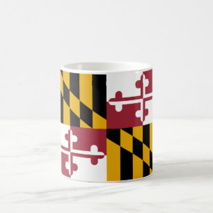 Caneca De Café Bandeira do Estado de Maryland