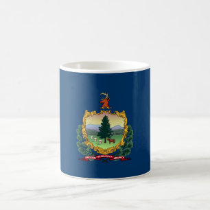 Caneca De Café Bandeira do Estado de Vermont