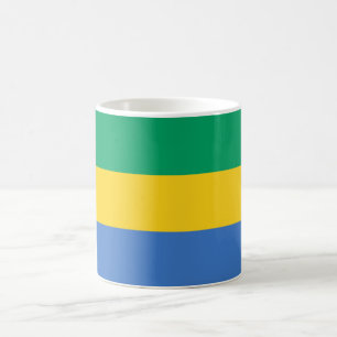 Caneca De Café Bandeira do Gabão