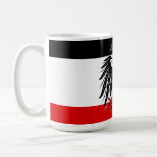 Caneca De Café Bandeira do Império Alemão