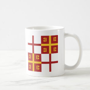 Caneca De Café Bandeira do império bizantino
